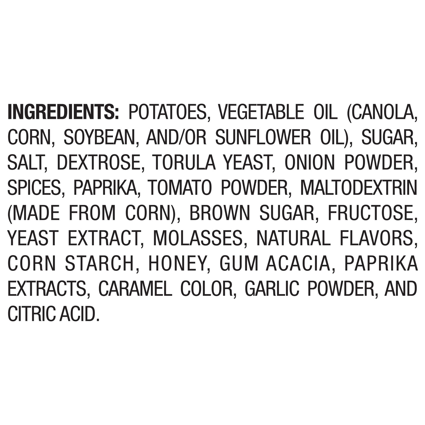 Lay's Honey Barbecue Flavored Potato Chips 6.5 OZ (184g) - Export