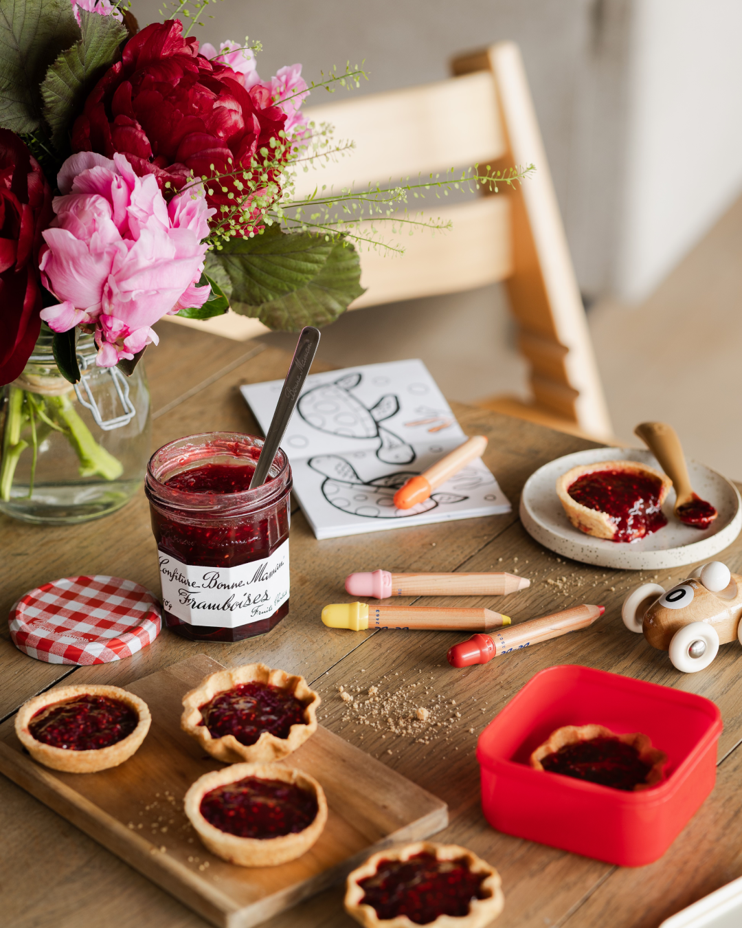 Bonne Maman Jam Raspberry Preserve (370g)
