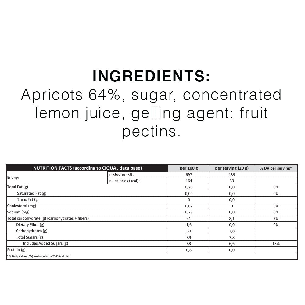 Bonne Maman Intense Apricot Spread (335g)