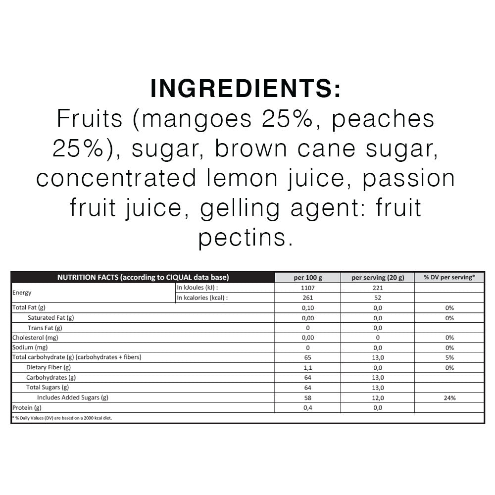 Bonne Maman Mango Peach Preserve (370g)