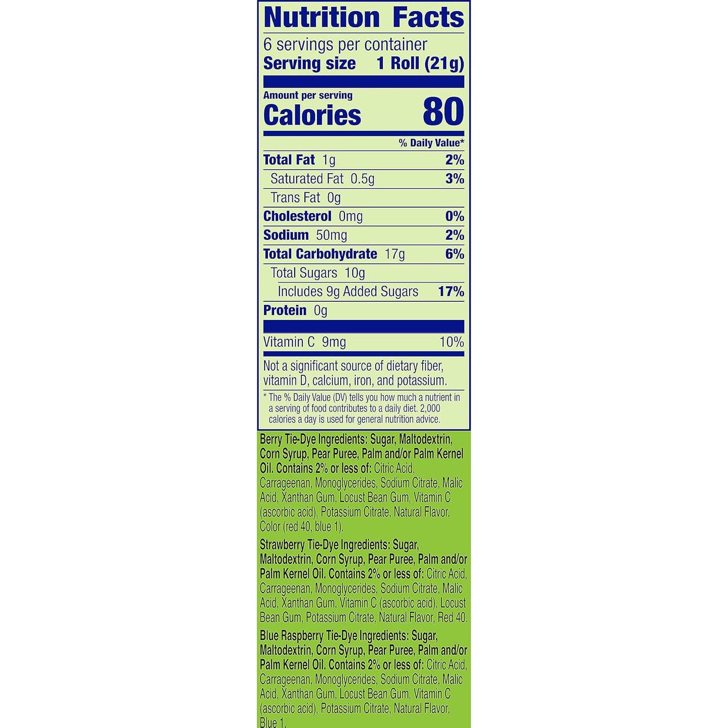 Fruit Rollup Fruit by the Foot Variety Pack 128g