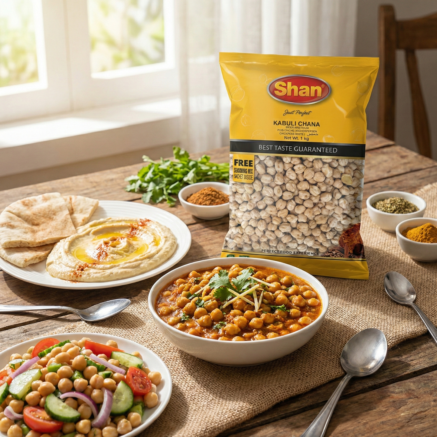 Shan Chickpeas White 1 kg