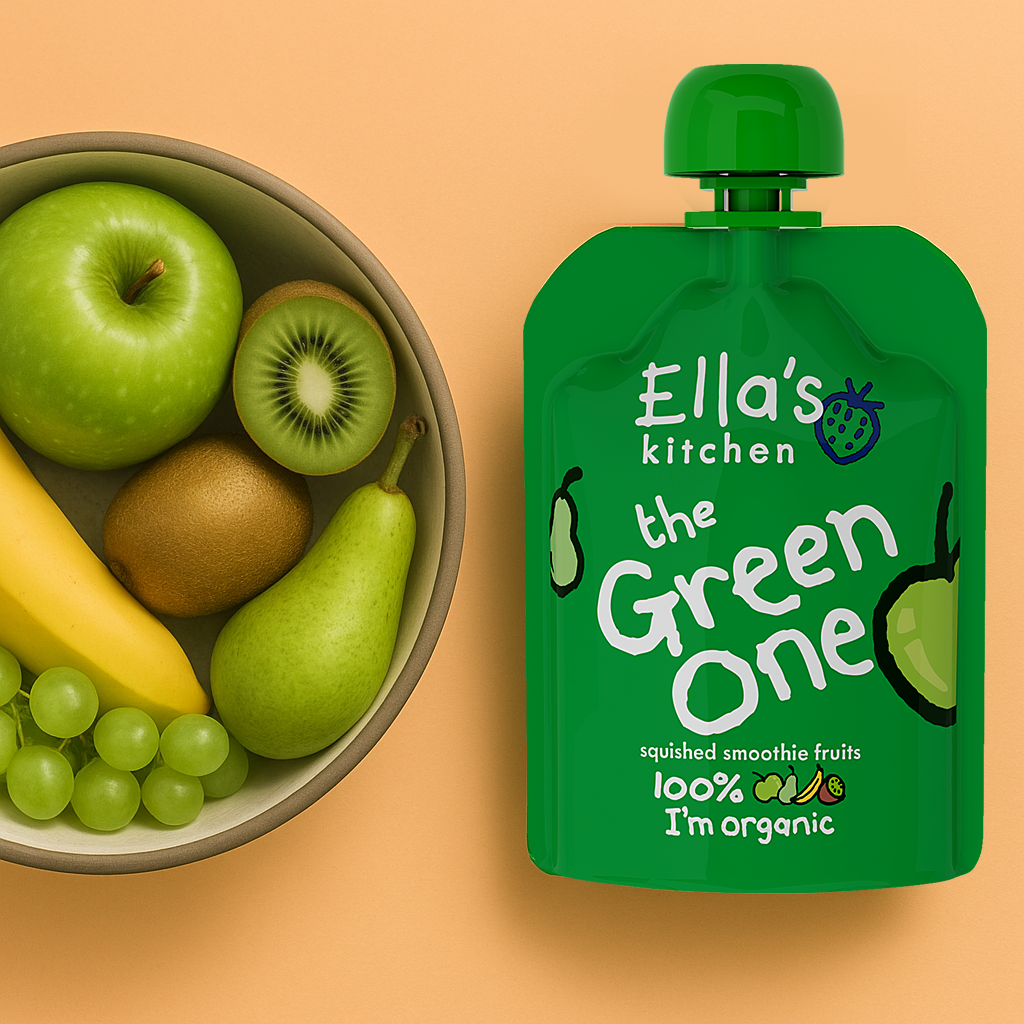 Ella's Kitchen organic the green one 90g x 5