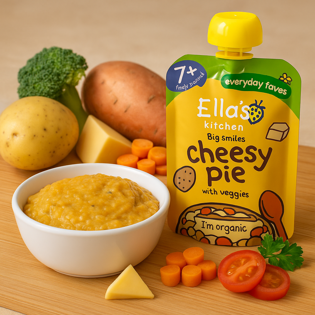 Ella's Kitchen organic cheesy pie with veggies 130g