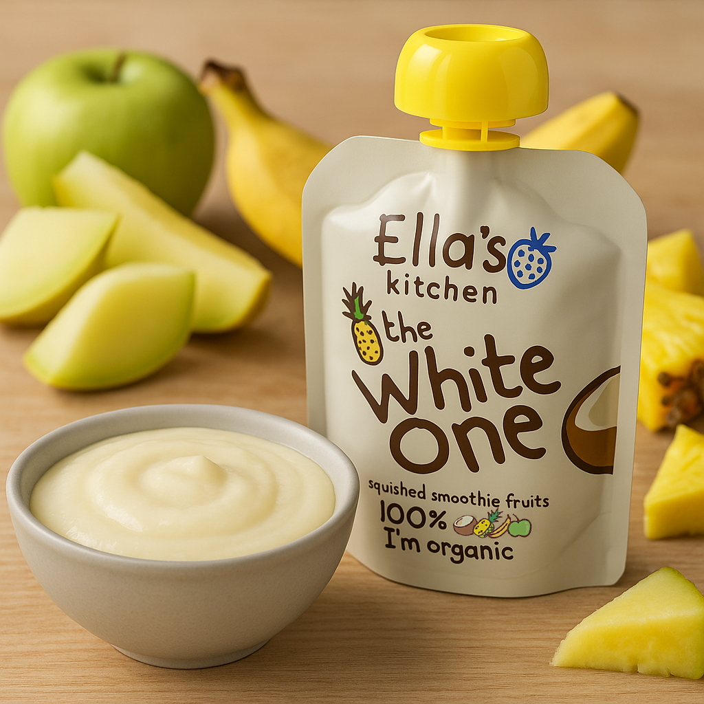 Ella's Kitchen organic the white one 90g x 4