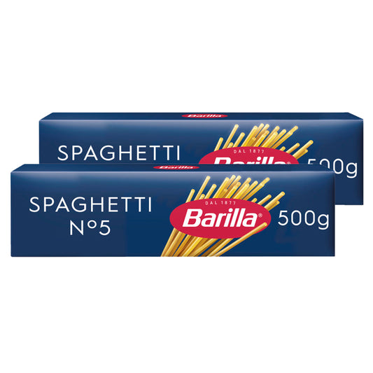Barilla Spaghetti no. 5 (2 pack X 500G)