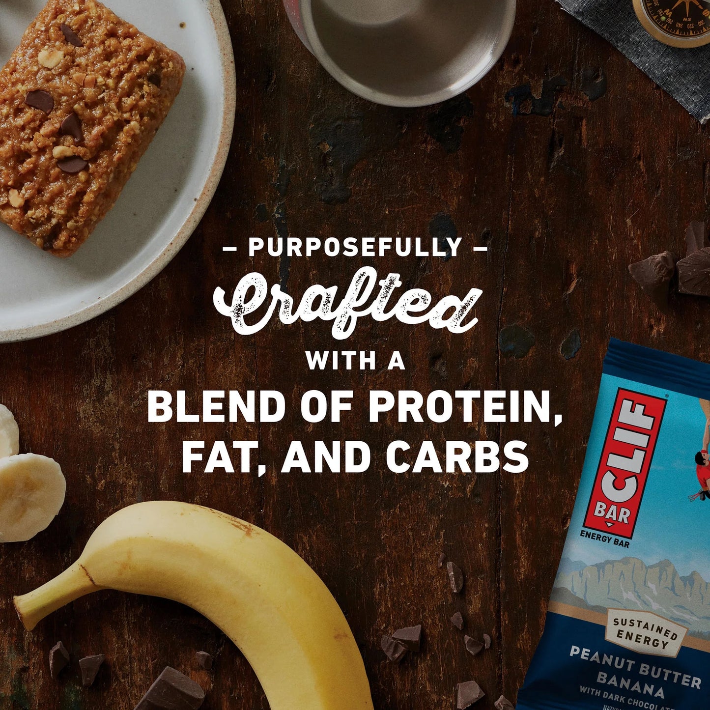 Clif Bar Peanut Butter Banana with Dark Chocolate 2.4Z