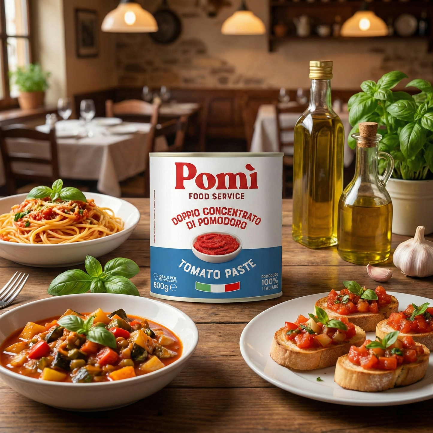 Pomi Tomato Paste 800g