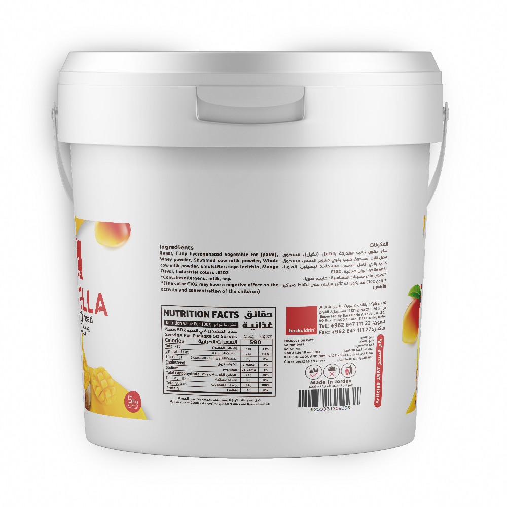 Backaldrin Mango Spread 5Kg