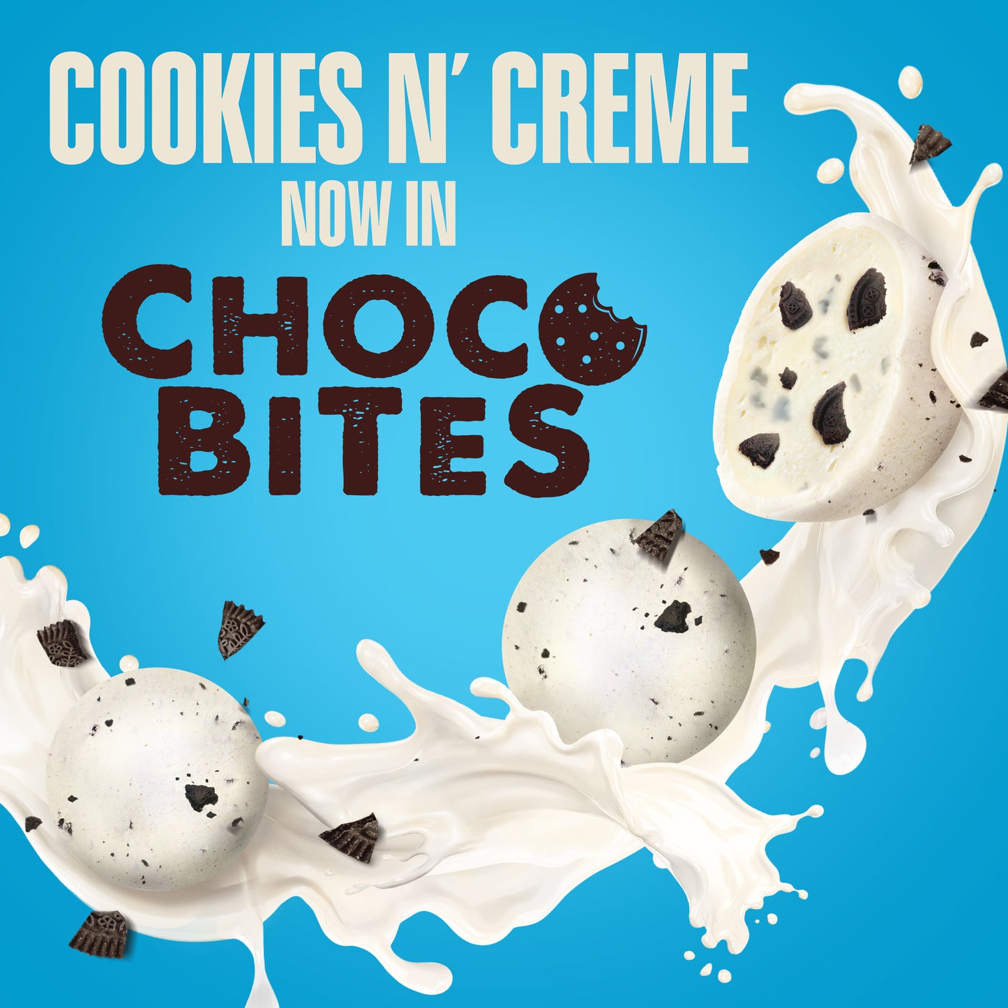 Hershey's Choco Bites Cookies 'N' Crème Cookie Pieces 90gm