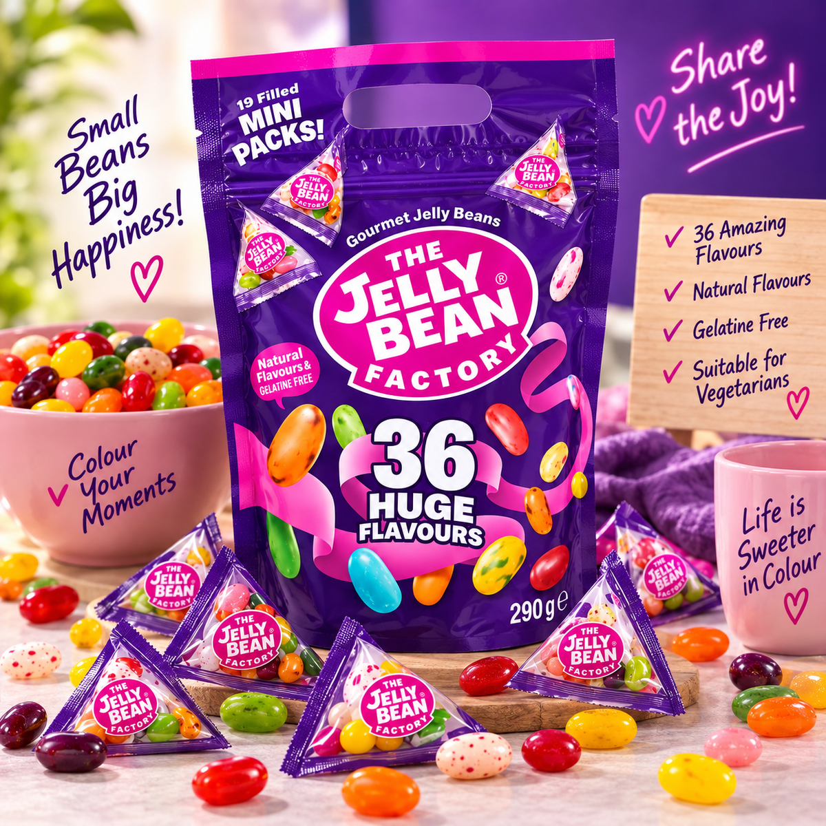 The Jelly Bean Factory Sharing Bag - 290g