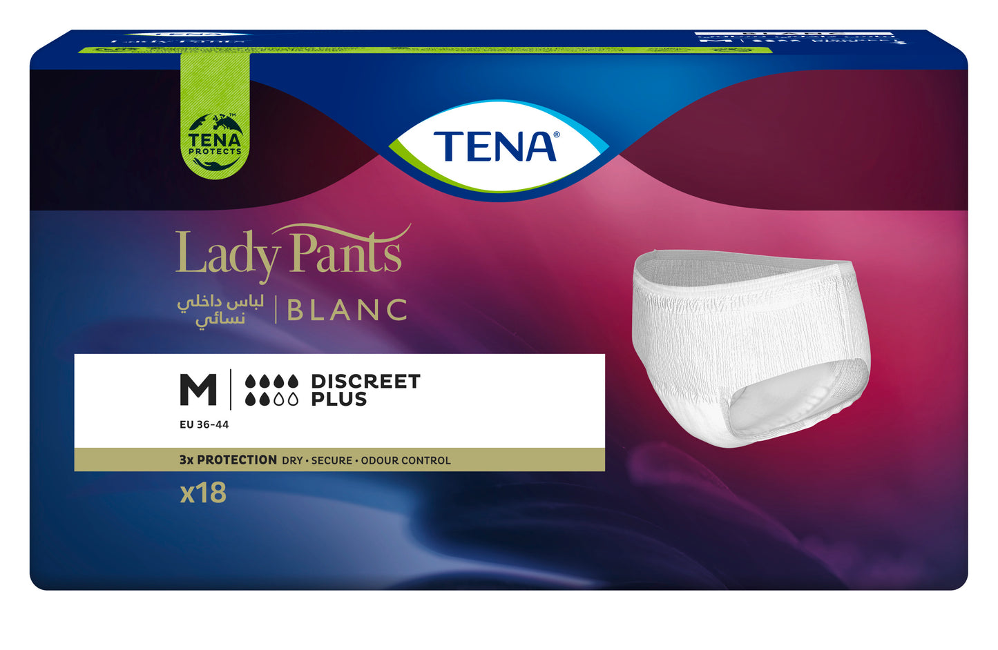 Tena Blanc Lady Pants Discreet Plus M 18 MEA