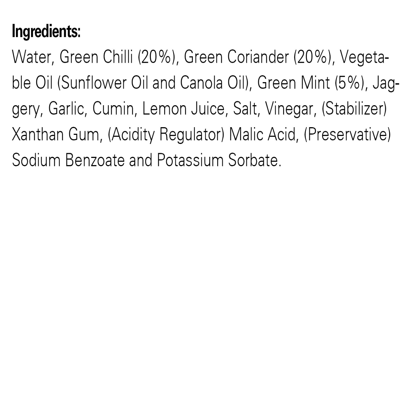 Shan Green Chutney 315gm