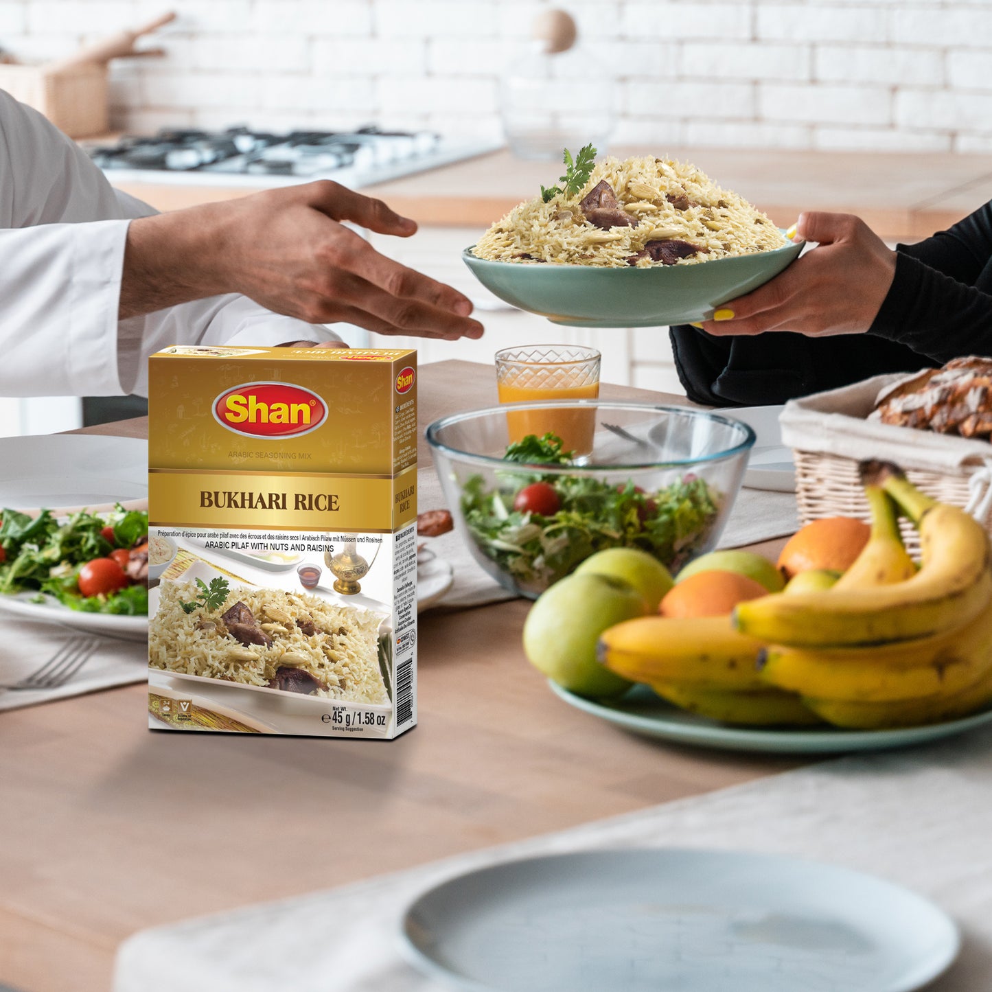 Shan Bukhari Rice Arabic Seasoning Mix 45gm