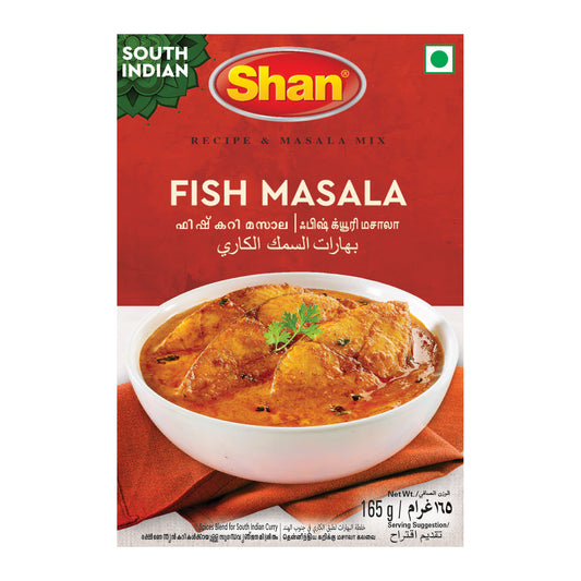 Shan South Indian Fish Recipe & Masala Mix 165gm