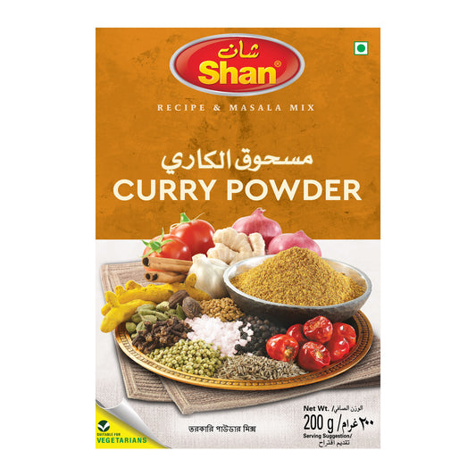 Shan Curry Powder Recipe & Masala Mix 200gm