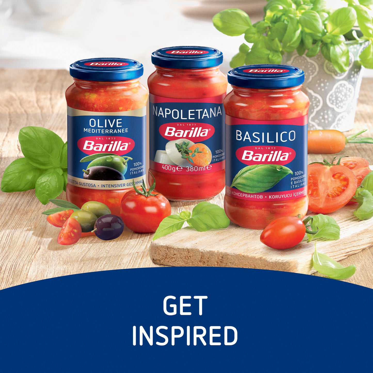 Barilla Ricotta Pasta Sauce with Italian Tomato 400g