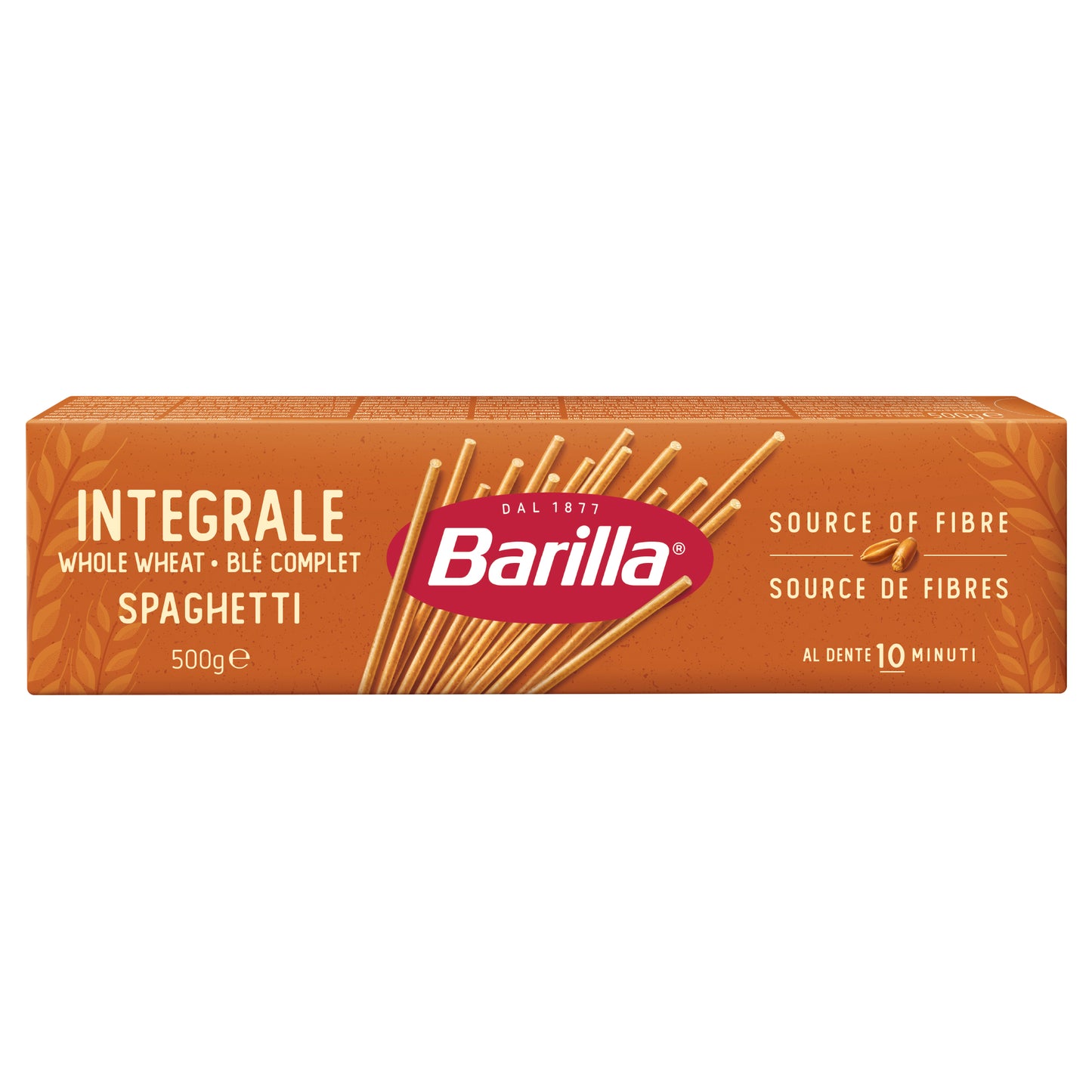 Barilla Pasta Spaghetti Whole Wheat 500g