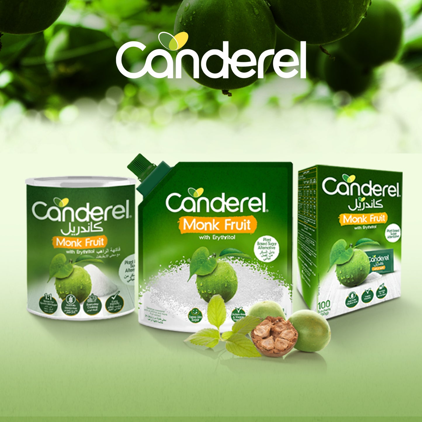 Canderel Monk Fruit - 150g