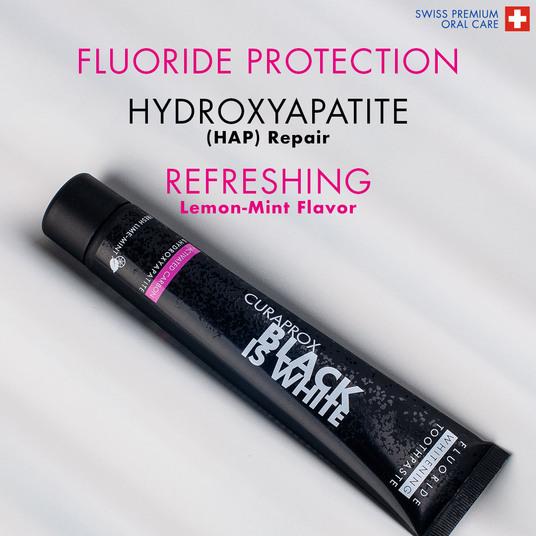 Curaprox Black is white toothpaste, 90ml