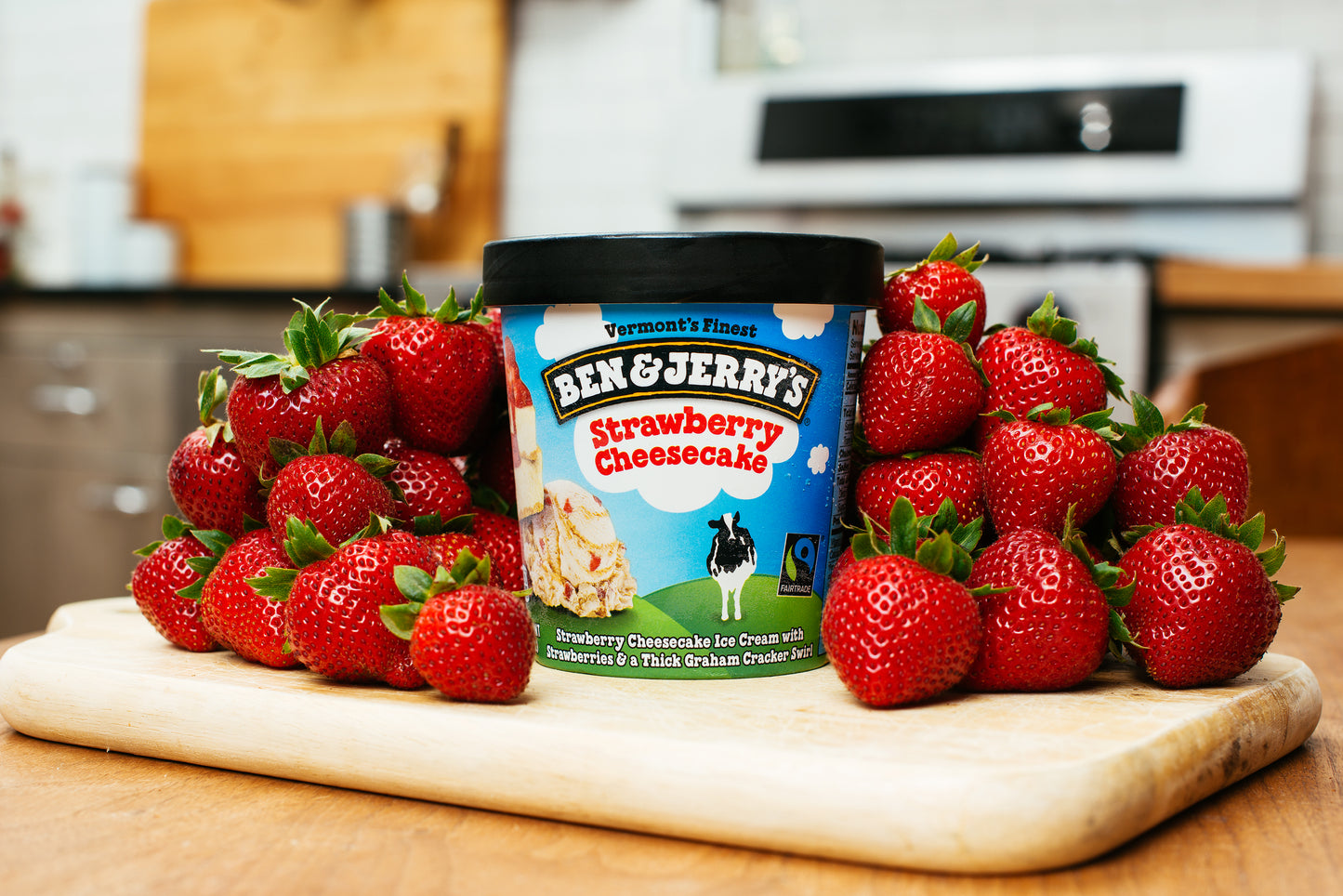 Ben & Jerry's Strawberry Cheesecake 473ml