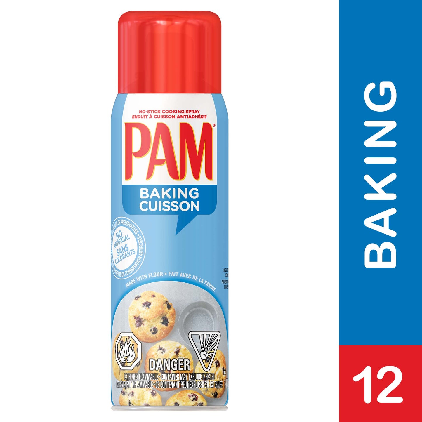 Pam Baking Spray Made With Flour 141g