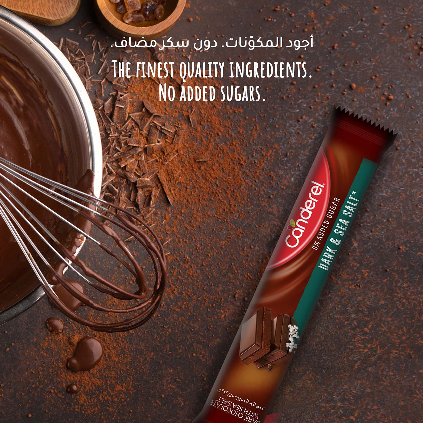 Canderel Chocolate Dark & Sea Salt - 30g