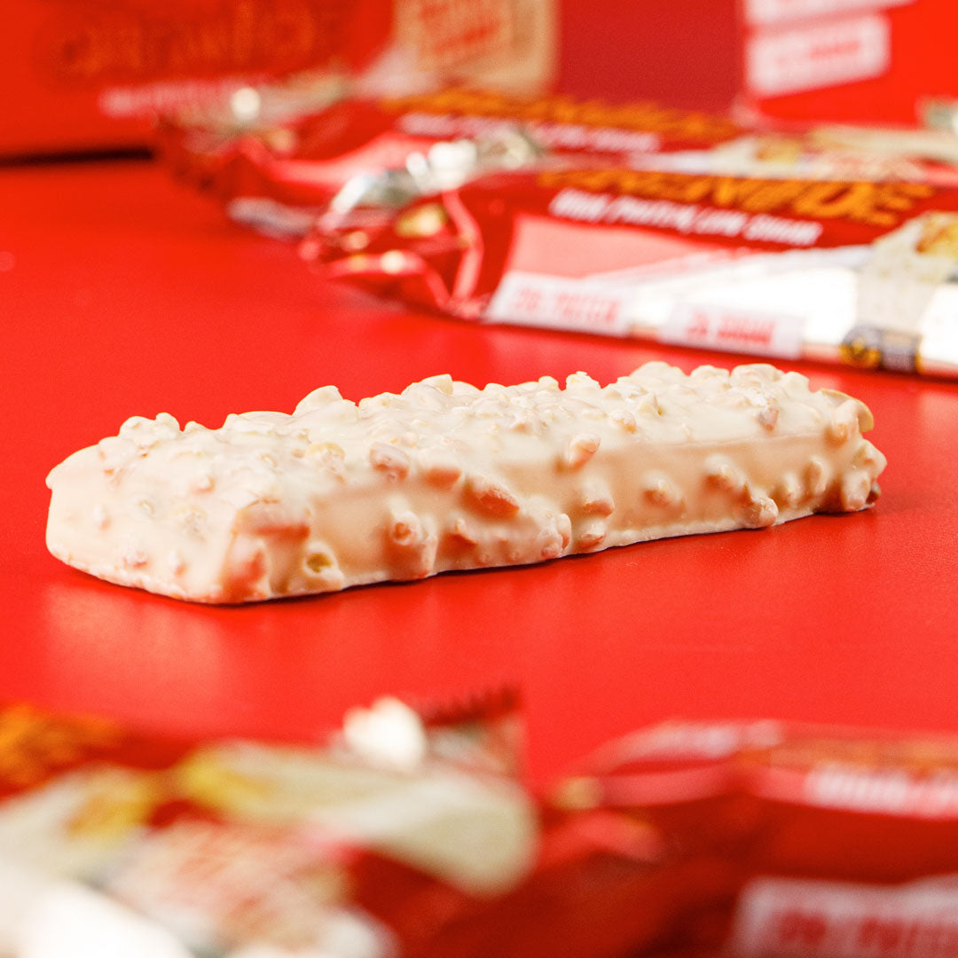 Grenade White Chocolate Salted Peanut - High Protein Bar - Low Sugar 60gm