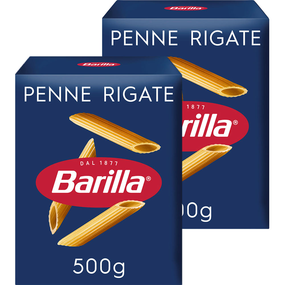 Barilla Pasta Penne Rigate 500g x 2