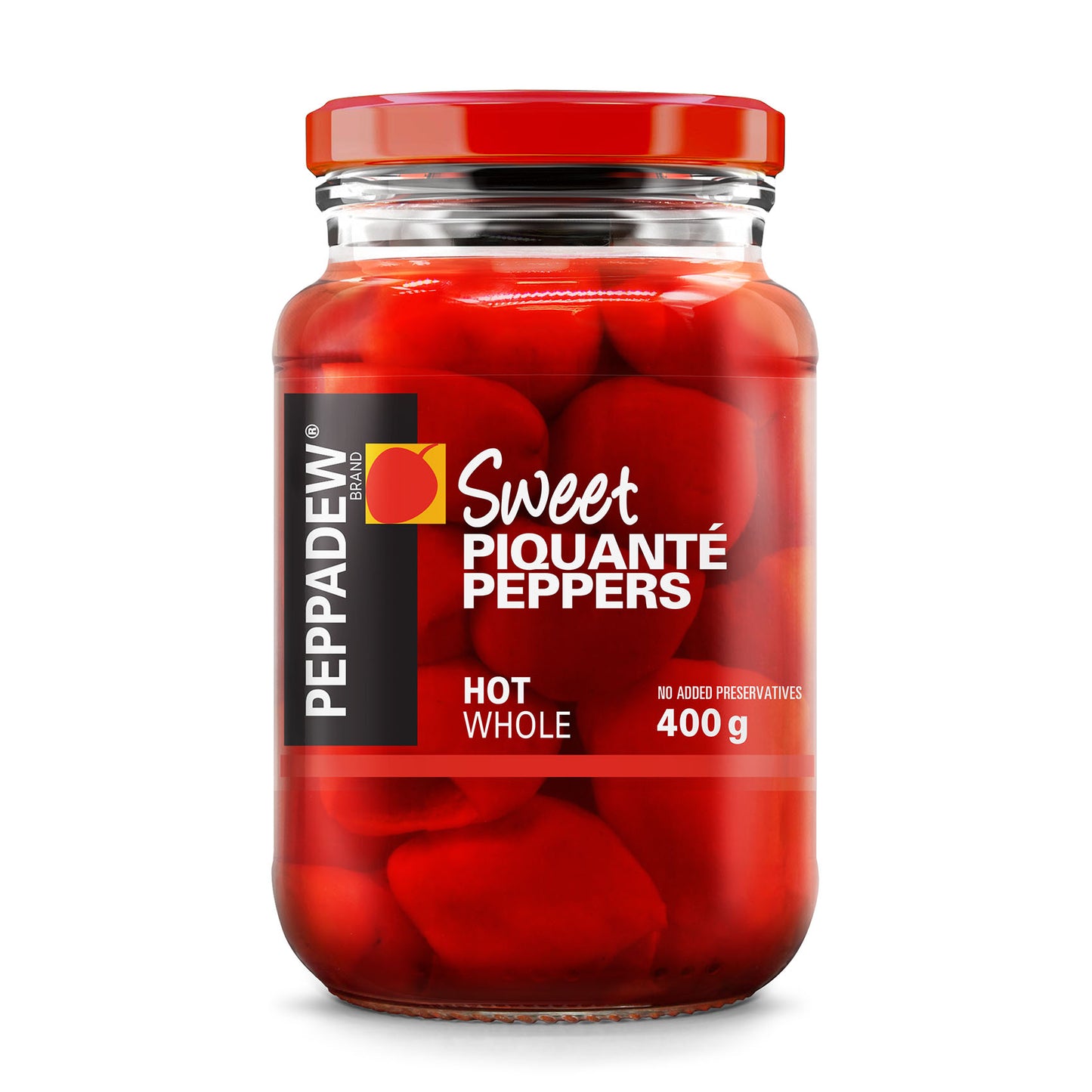 Peppadew Hot Whole Sweet Piquante Peppers 400g