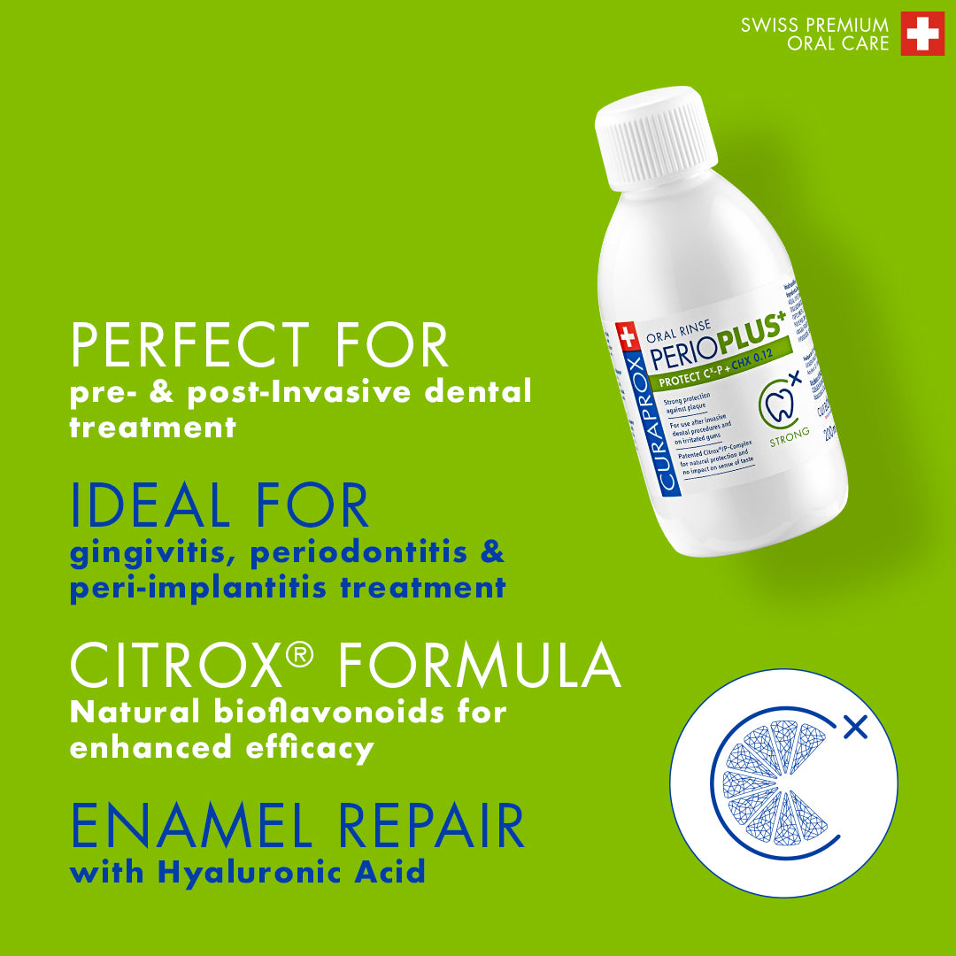 Curaprox Perio plus protect, CHX 0.12, 200ml, international