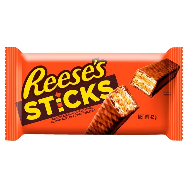 Reese's Sticks Milk Chocolate Peanut Butter Candy Bar, 42gm x 3