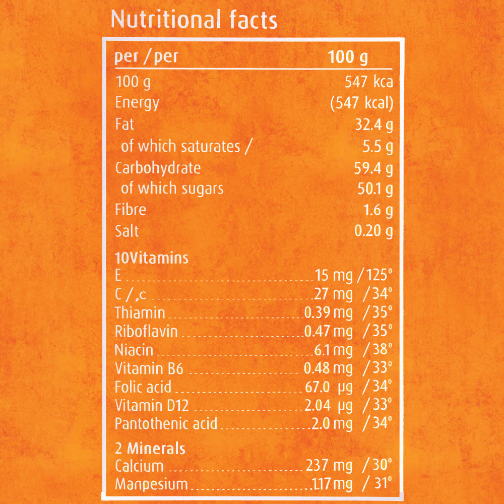 Ovomaltine Swiss Chocolate Spread with Malty Crunchy Pieces & Cocoa, 33% Malt,680g
