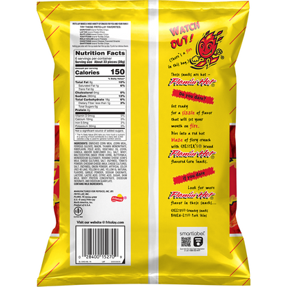 Chesters Fries Flamin Hot Flavored Corn Snacks 6 OZ (170g) - Export