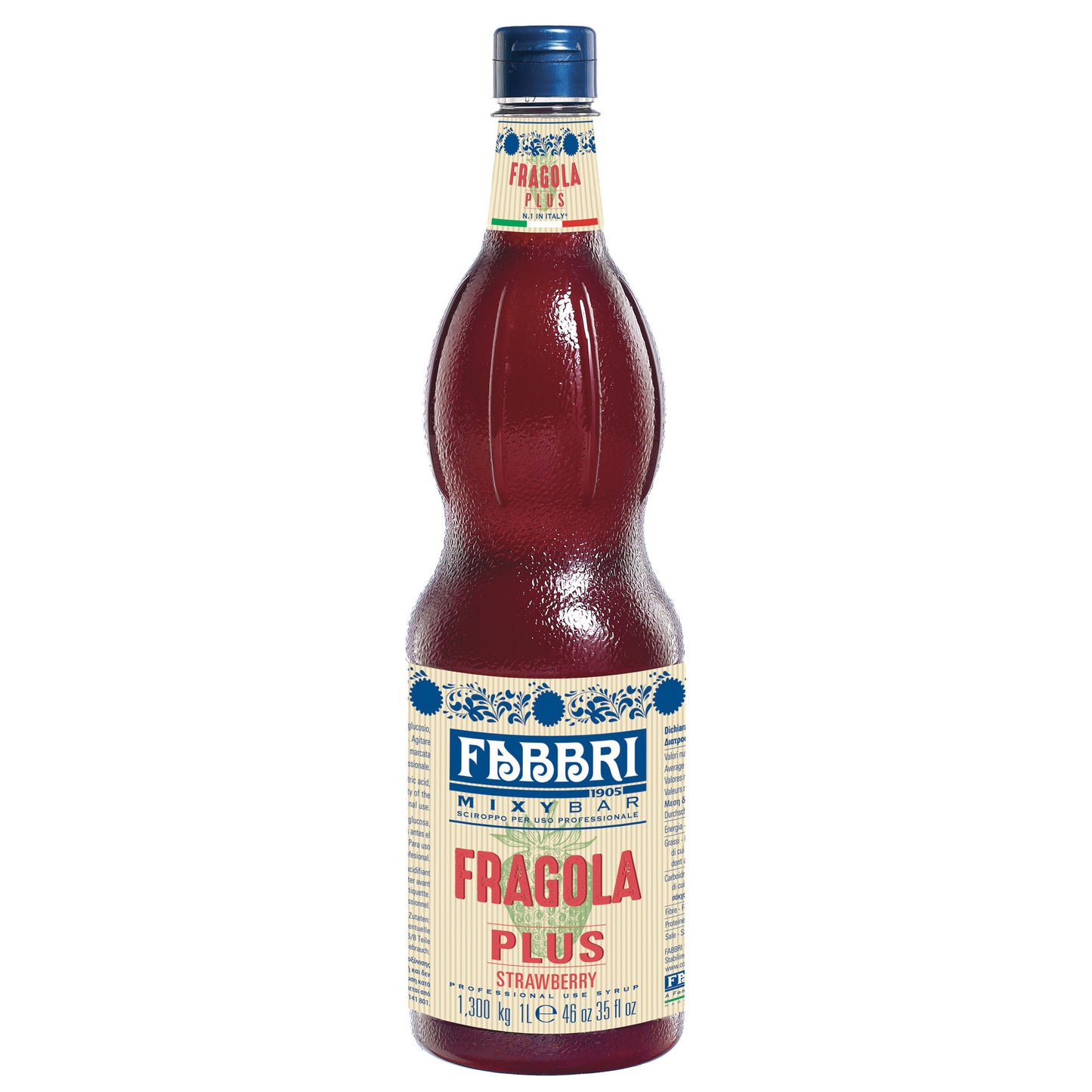 Fabbri MixyBar Fragola Plus Strawberry 1L