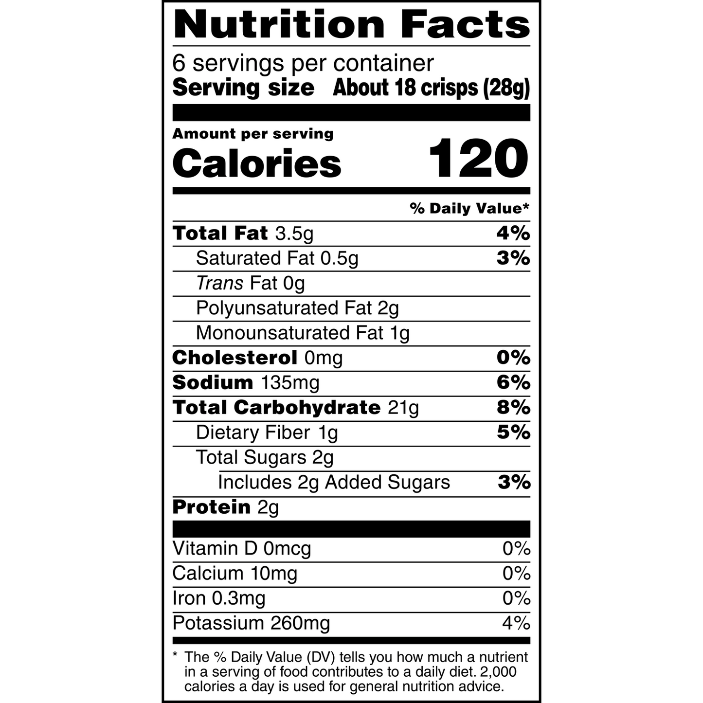 Lay's Baked Original Regular , 65% Less Fat Potato Chips 6.OZ (170.1g) - Export