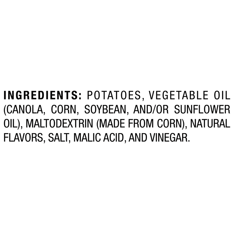 Lay's Salt & Vinegar Flavored Potato Chips 6.5 OZ (184g) - Export