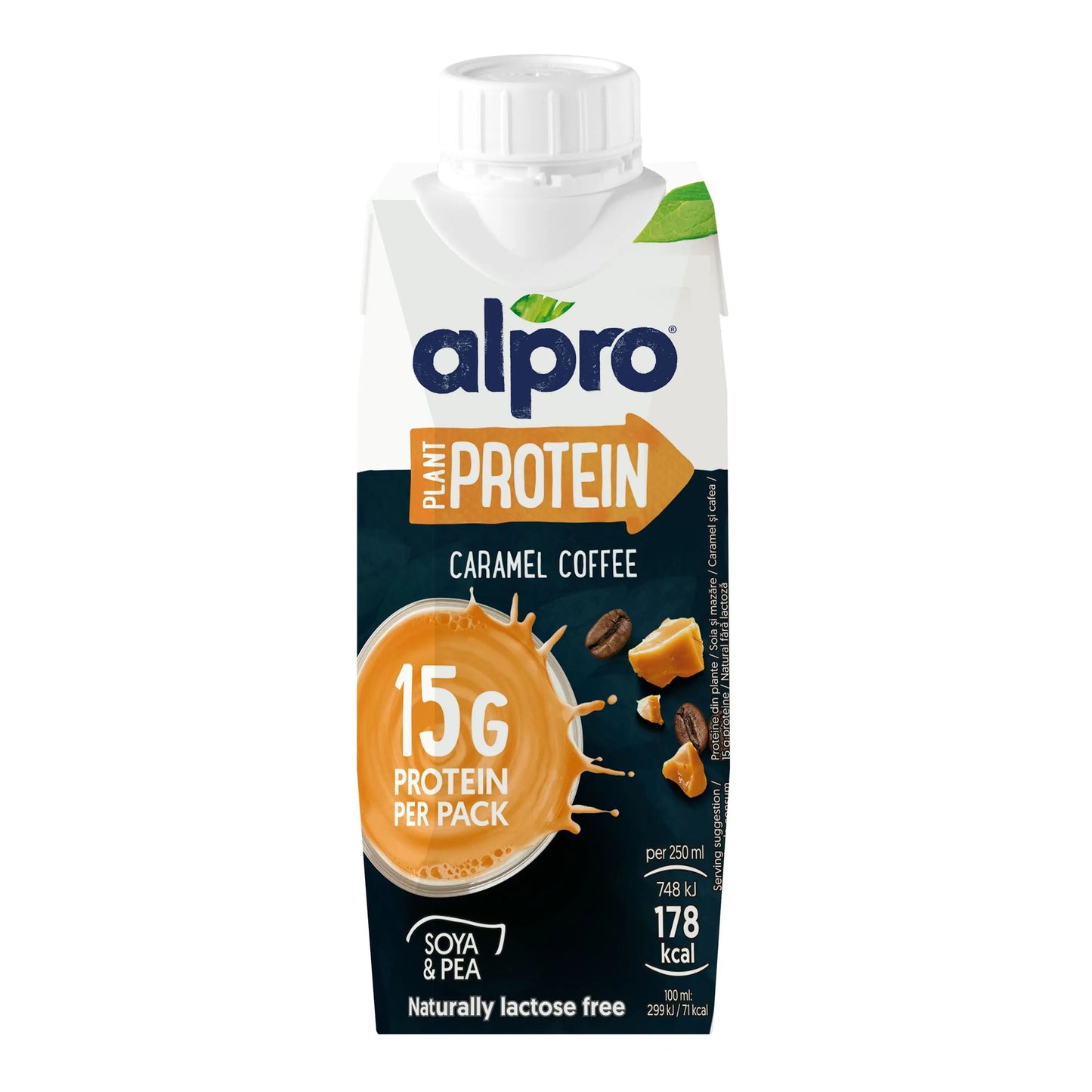 Alpro Drink Soya Protein Caramel Coffee (250ml) Alpro