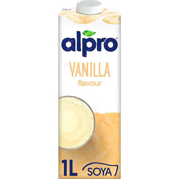 Alpro Soya Drink Vanilla (1l), 100% Plant Based And Dairy Free, Suitab ...