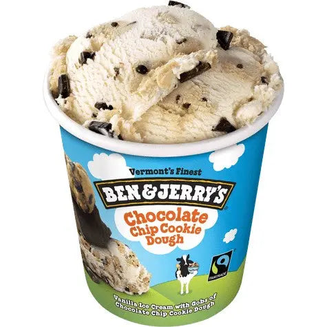 Ben & Jerry's Choc Chip Cookie Dough 473ml Ben & jerry