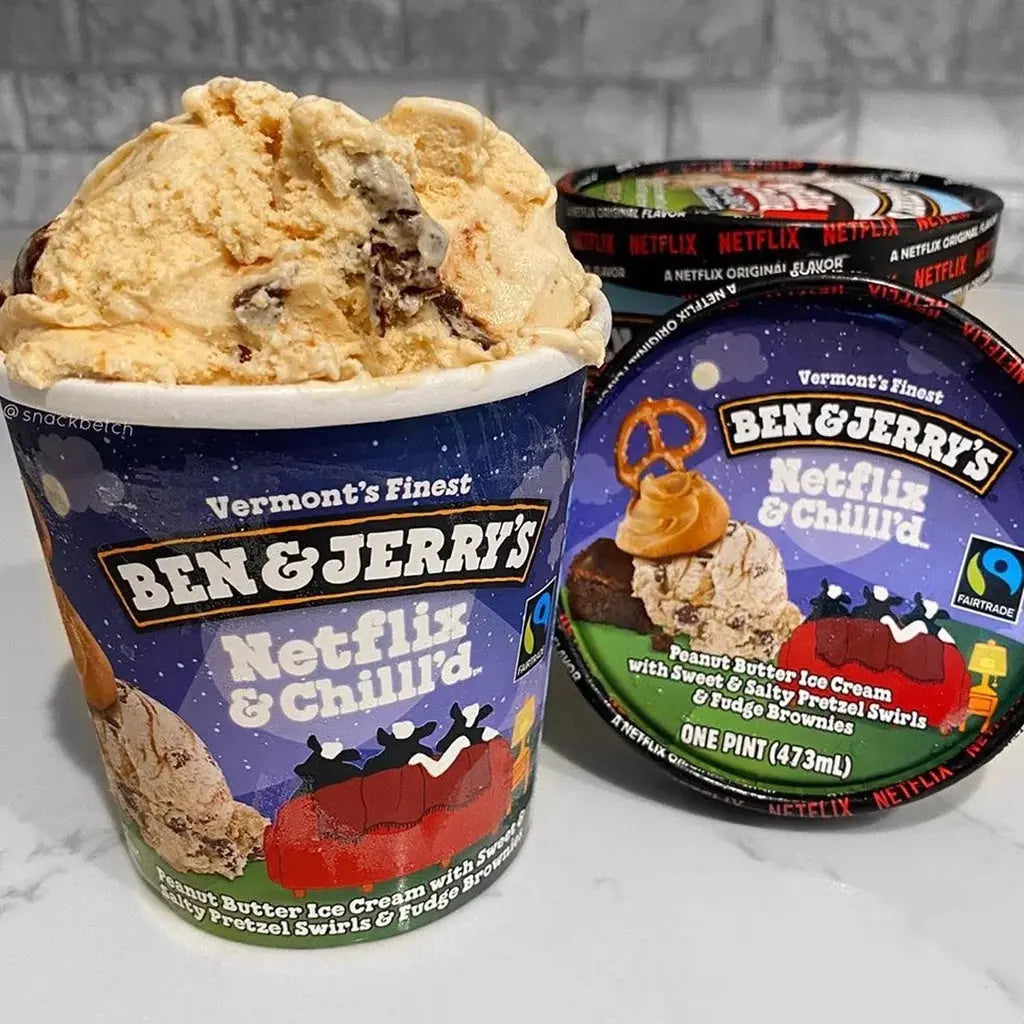 Ben & Jerry's Netflix & Chilled 473ml Ben & jerry