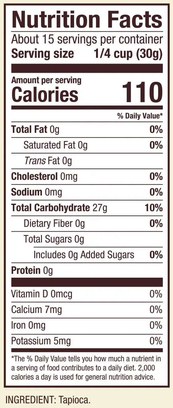 Bob's Red Mill Finely Ground Tapioca Flour, Gluten Free, Non-GMO 454gm Bob's Red Mill