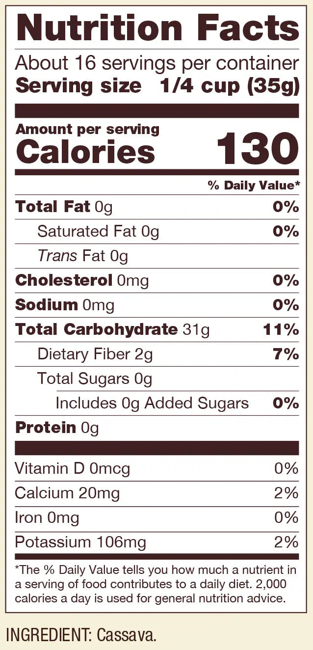 Bob's Red Mill Grain Free Cassava Flour, Gluten Free, Non-GMO 567gm Bob's Red Mill