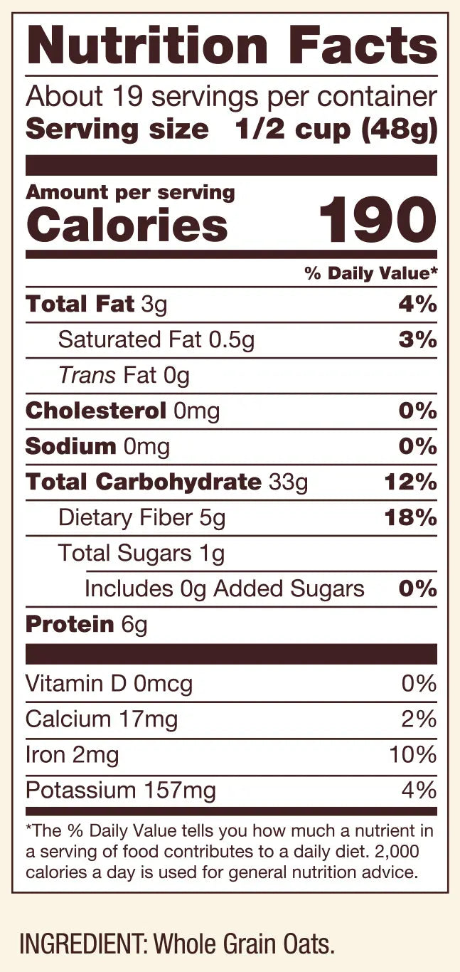 Bob's Red Mill Old Fashioned Rolled Oats, Whole Grain, Non-GMO 907gm Bob's Red Mill