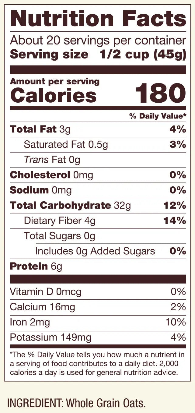 Bob's Red Mill Rolled Oats Quick Cooking, Whole Grain, Non-GMO 907gm Bob's Red Mill