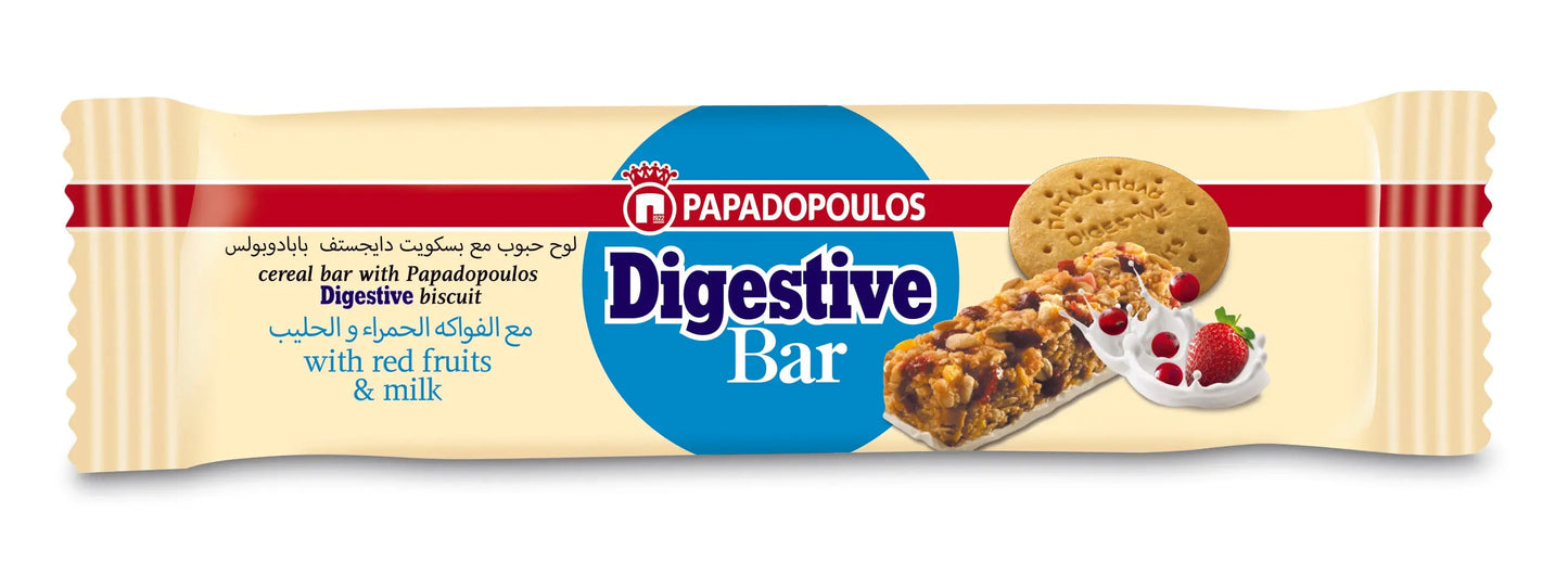 Digestive Bar with Fruits and Milk 10X28G Digestive Bar