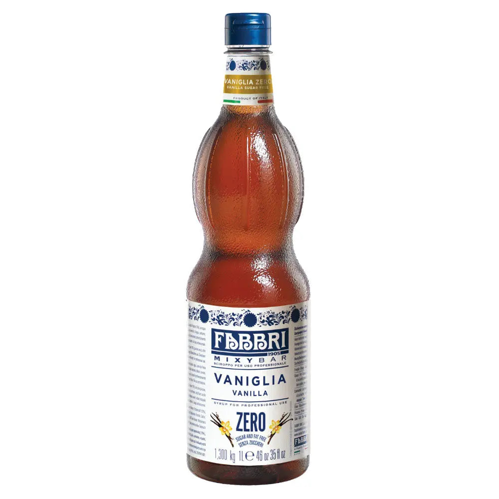 Fabbri MixyBar Vanilla Syrup ZERO Sugar (1l) Fabbri