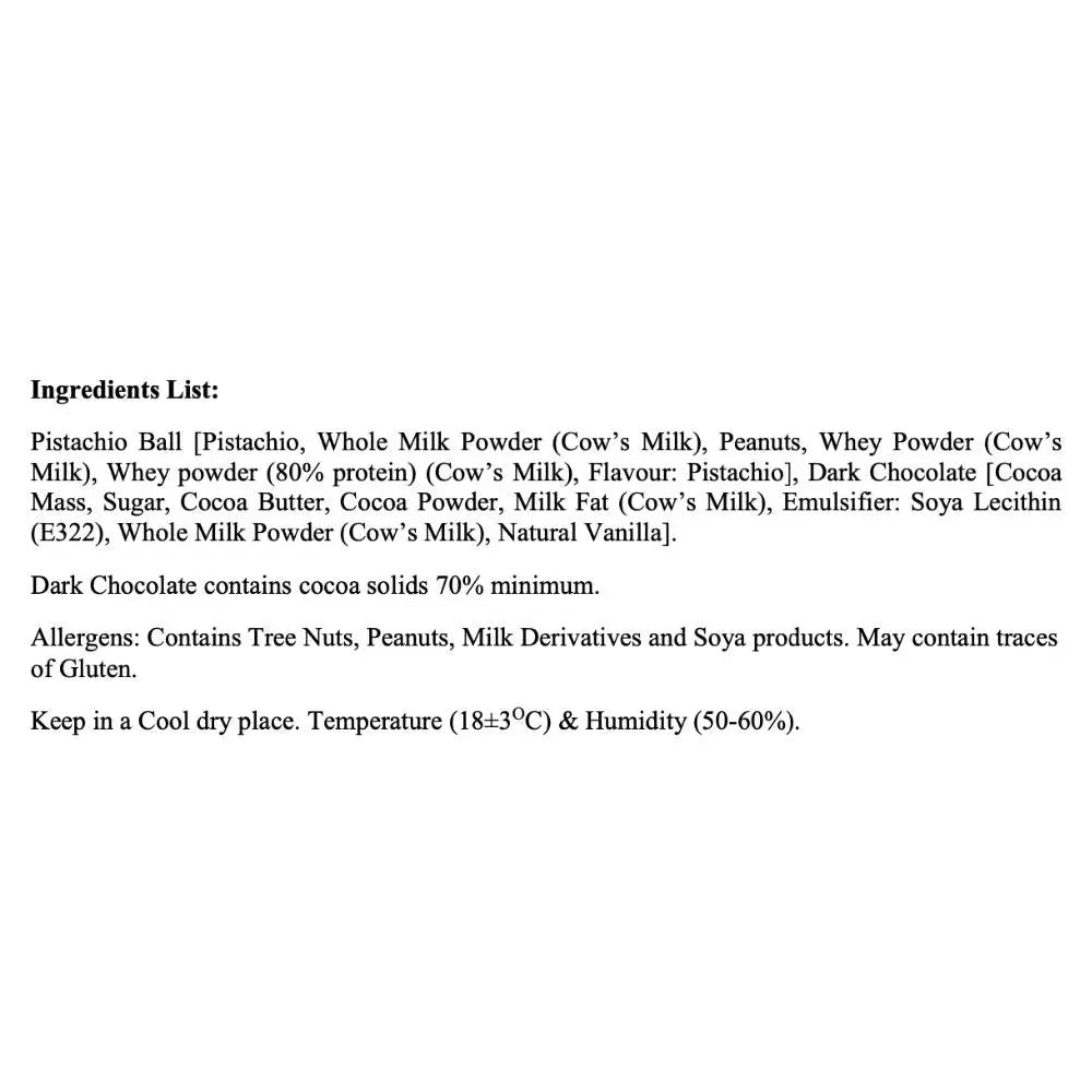 Fade Fit - Pistachio Protein Balls 30gm Fade Fit Kids