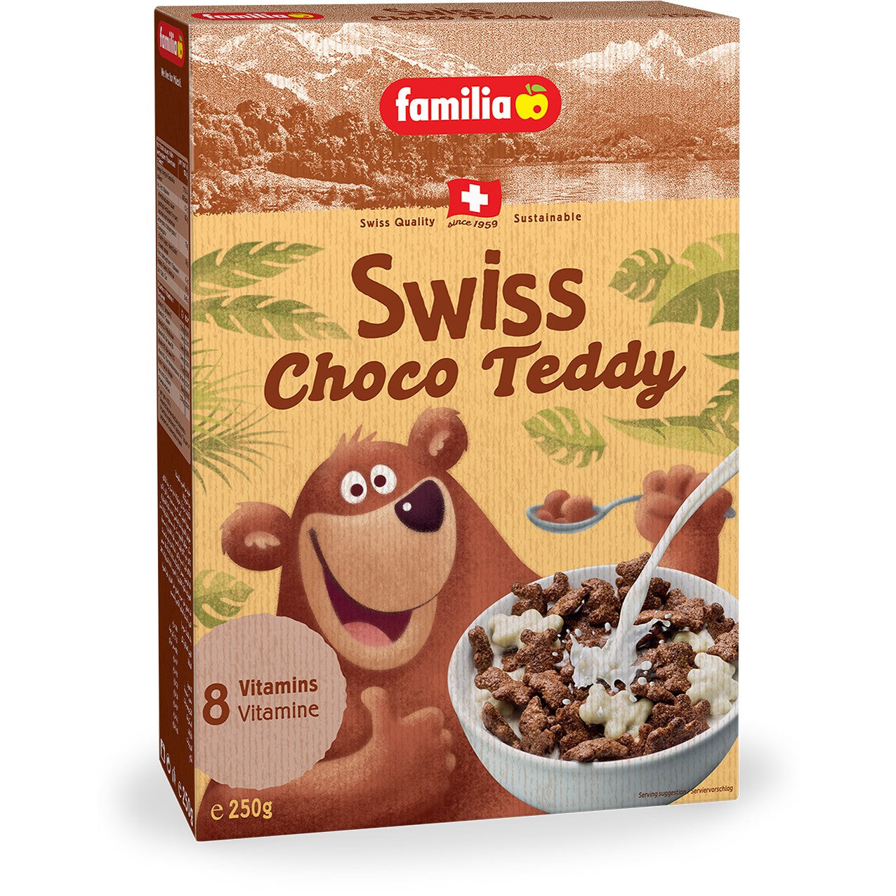 Familia Swiss Choco Teddy 250g Familia