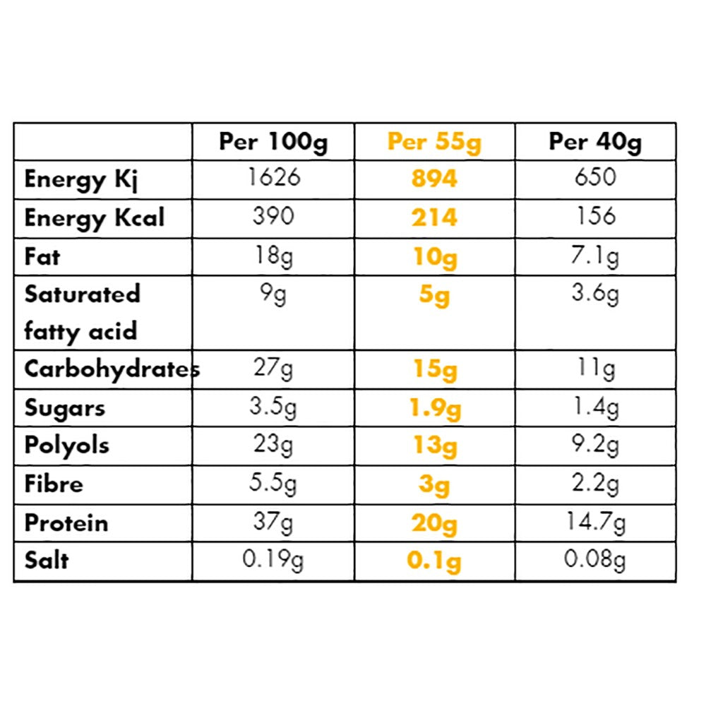 Fulfil Chocolate Hazelnut Whip Bar 55G FulFil